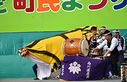 大槌町郷土芸能「向川原虎舞」演舞の画像