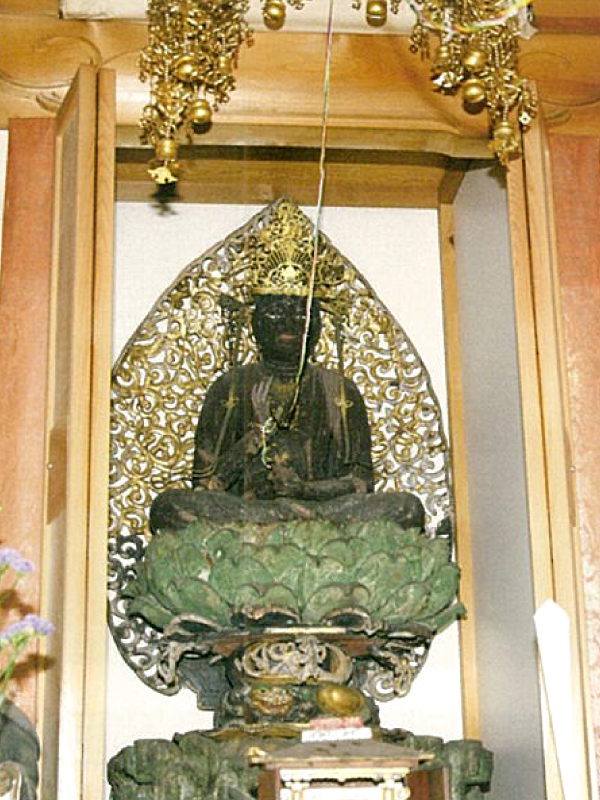 安楽寺本尊聖観世音菩薩の写真