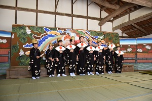 深萱十二社神社祭りの写真